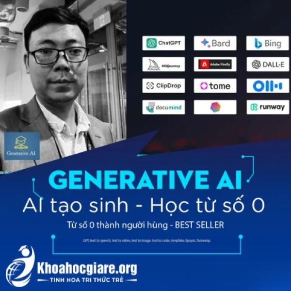 Khóa học AI tạo sinh - Generative AI: từ số 0 đến người hùng