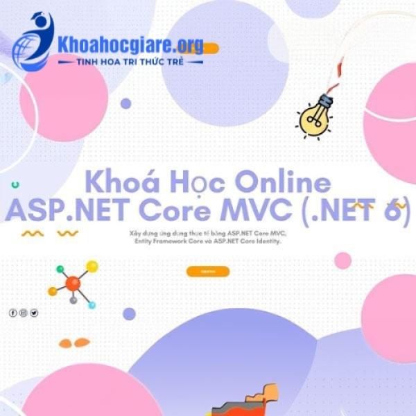 Khóa học đầy đủ nhất về ASP.NET Core MVC (.NET 6)