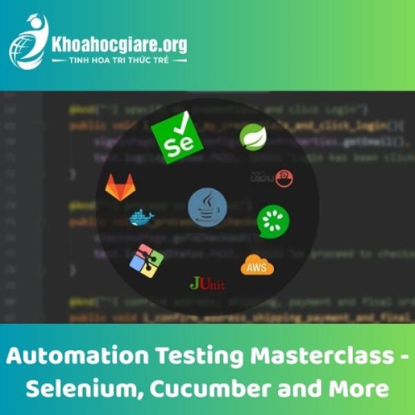 Automation Testing Masterclass - Selenium, Cucumber and More
