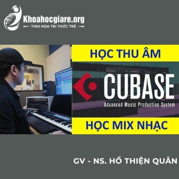 Khóa học Thu âm – Mix nhạc với Phần mềm Cubase