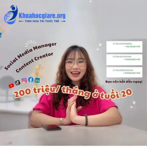 Khóa học Social Media Mannager - Hồng Phương Writer