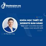 Thiết kế website bán hàng đẹp mắt dành cho người mới