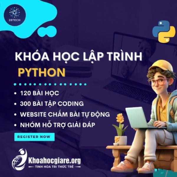 Khóa học Lập trình Python - 28Tech