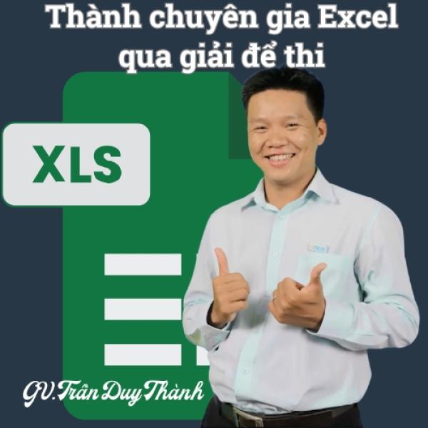 Trở thành chuyên gia Excel qua giải đề thi - Gitiho